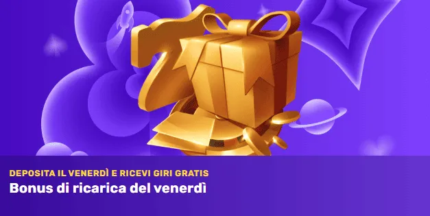 Bonus di ricarica del venerdi